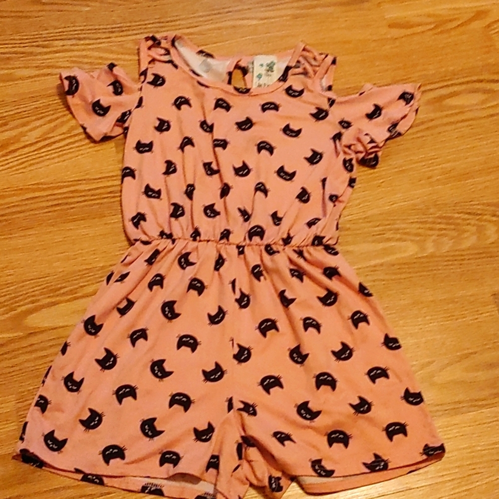 Cute Cat Romper